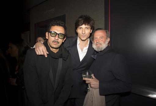 Velencoso junto al diseñador Haider Ackermann