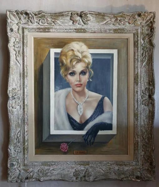 Retrato realizado por Margaret Keane, vendido por 36.500 euros