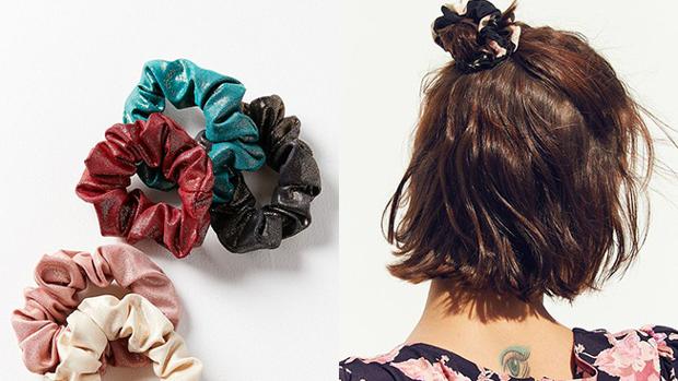 Peinados para llevar coletero o «scrunchie»