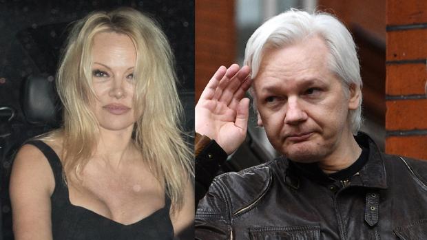 La verdadera relación entre Pamela Anderson y Julian Assange, fundador de Wikileaks