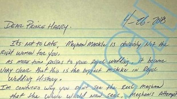 La inesperada carta que el hermanastro de Meghan Markle ha mandado al  Príncipe Harry
