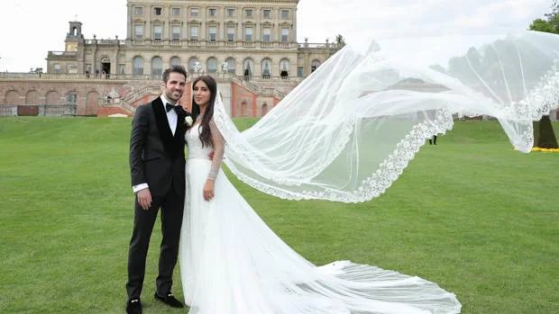 Césc Fábregas y Daniella Semaan se casan cinco meses después de hacer oficial su compromiso