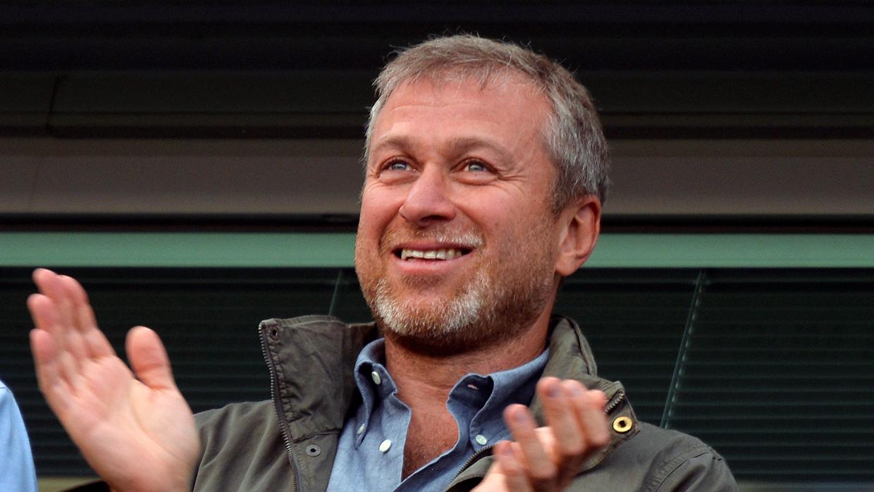 Roman Abramovich, en el estadio del Chelsea