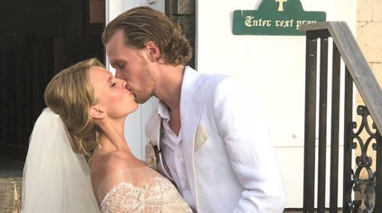La boda por todo lo alto de Barron, el polémico hermano de Paris Hilton, con una joven condesa