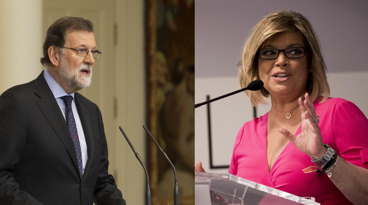 Mariano Rajoy y Terelu Campos