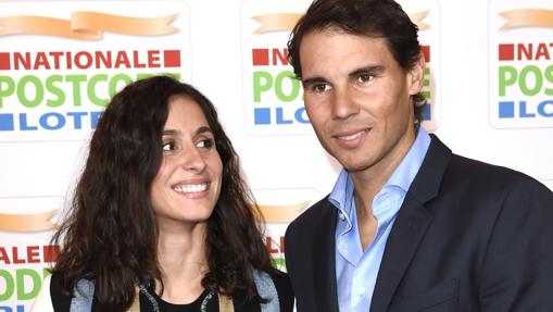 Xisca Perelló y Rafa Nadal