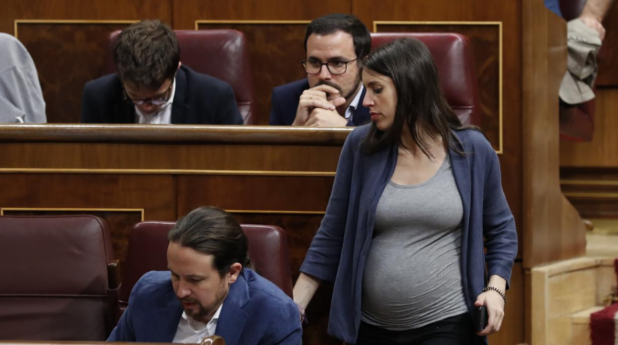 Pablo Iglesias e Irene Montero