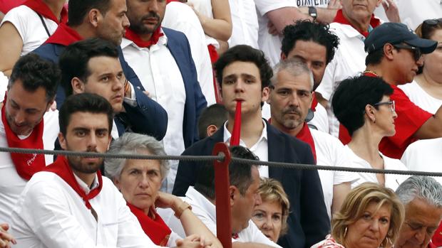 Felipe Juan Froilán disfruta de las fiestas de San Fermín 2018