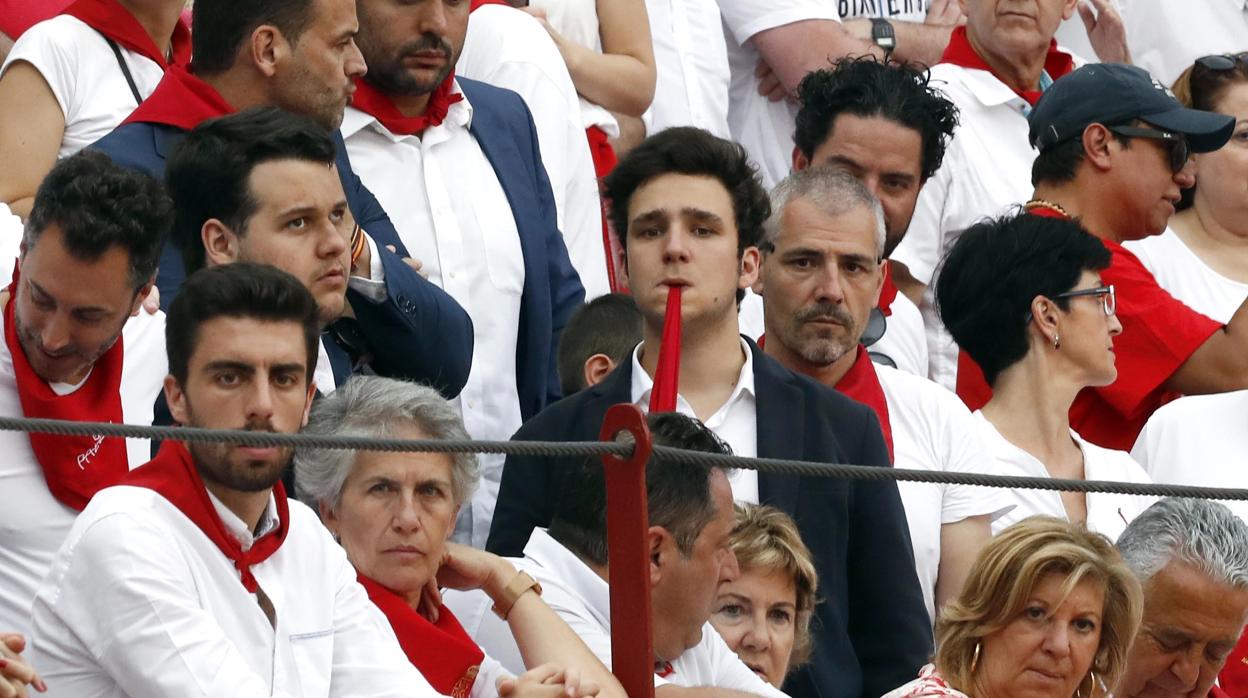 Felipe Juan Froilán, durante la corrida del pasado 8 de julio