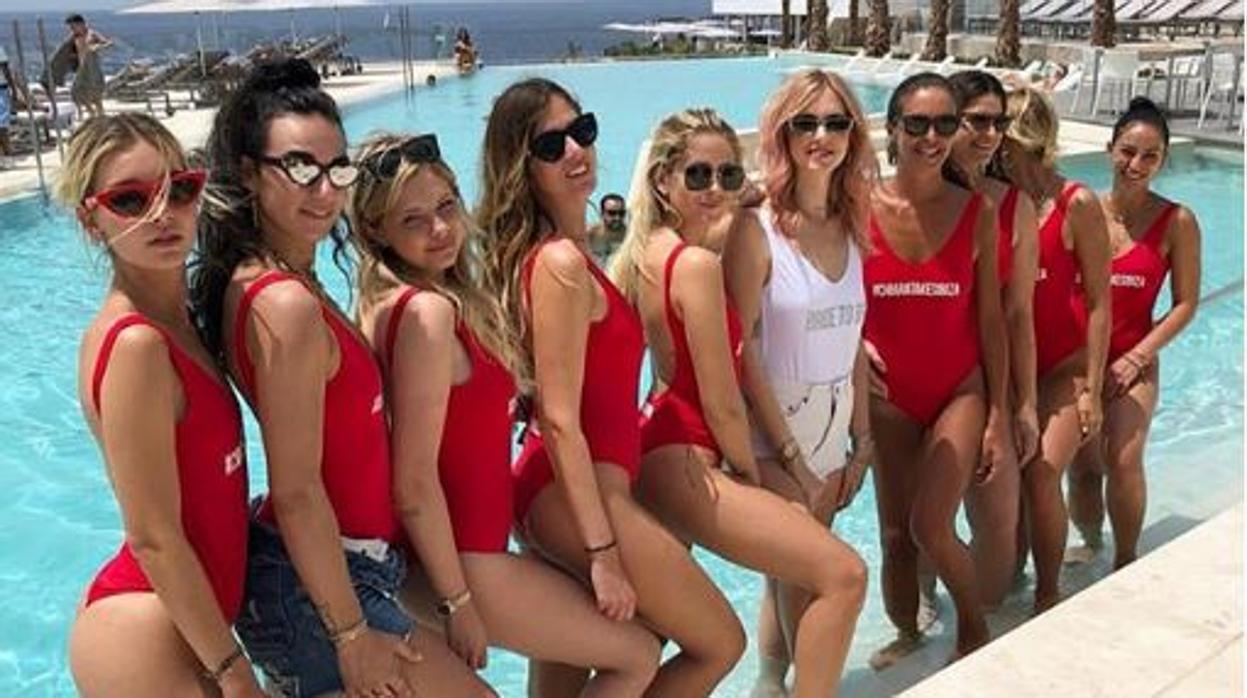 Despedida de soltera de Chiara Ferragni