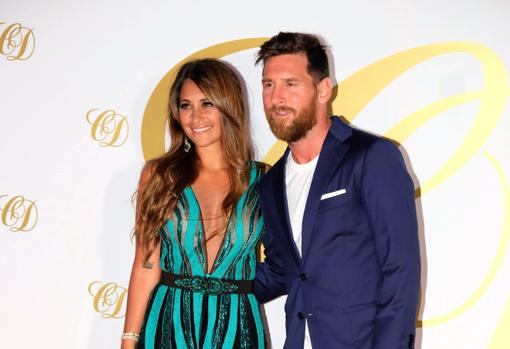 Lionel Messi y su mujer, Antonela Roccuzzo