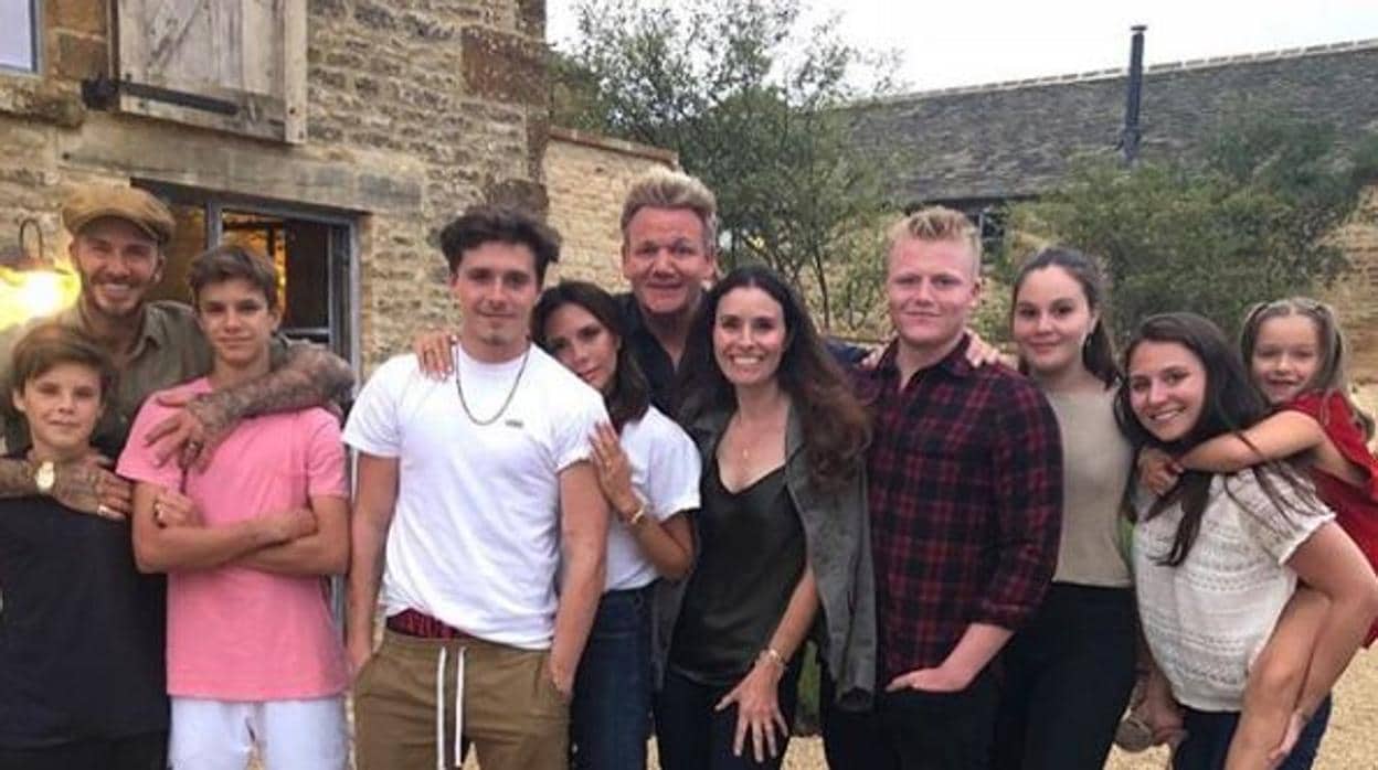 La foto que estabas esperando: la familia Beckham al completo