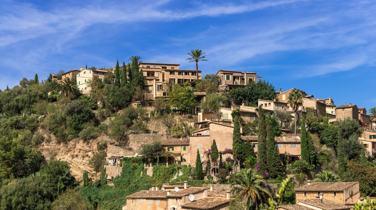 Municipio de Deià, situado en la Sierra de Tramontana, en Palma de Mallorca