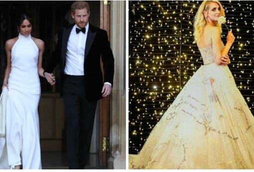 Markle, con un segundo vestido de Stella McCartney. Chiara confió en Dior