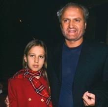 Gianni Versace y Allegra