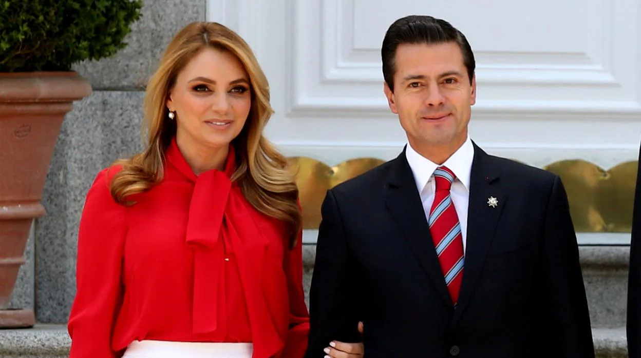 Peña Nieto y su mujer