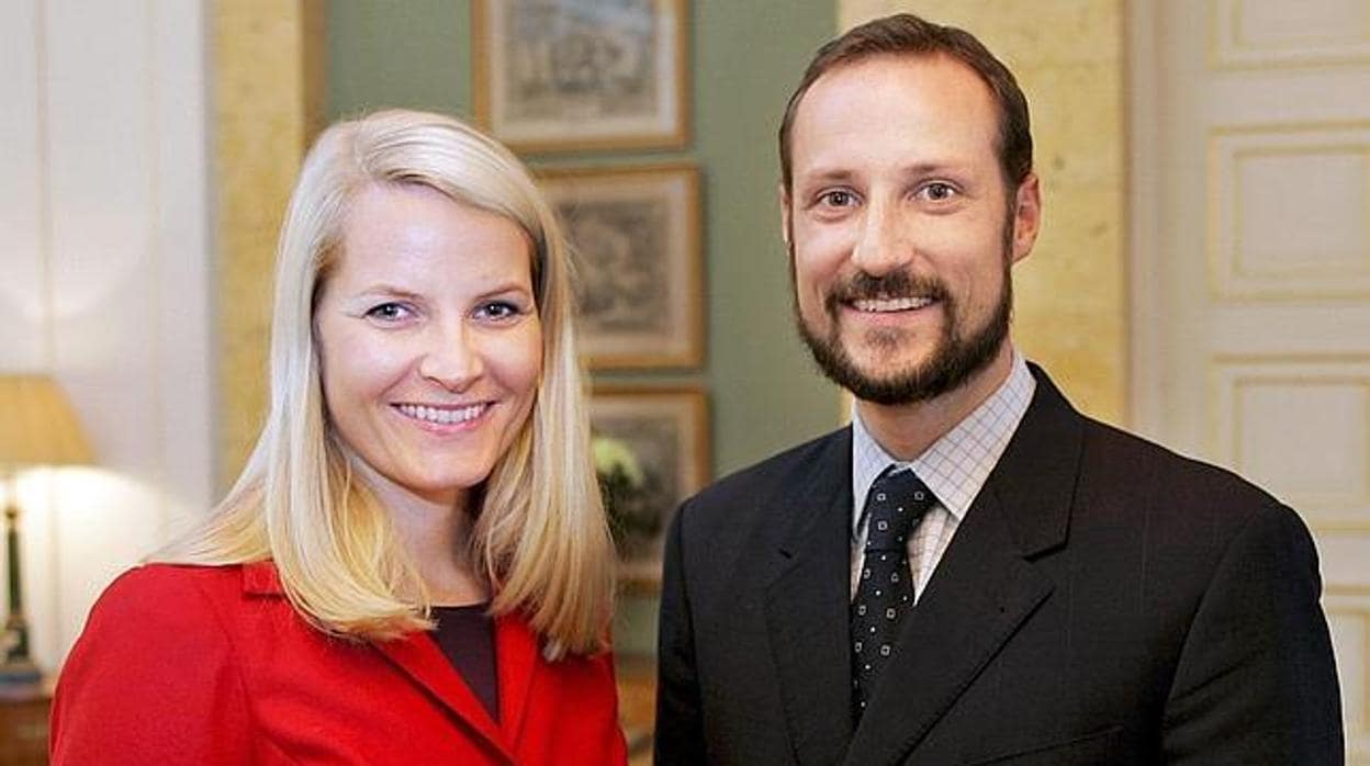Los Príncipes Haakon y Mette-Marit