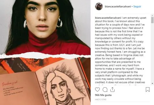 Aitana pide perdón tras ser acusada de «robar» una imagen de internet para su libro