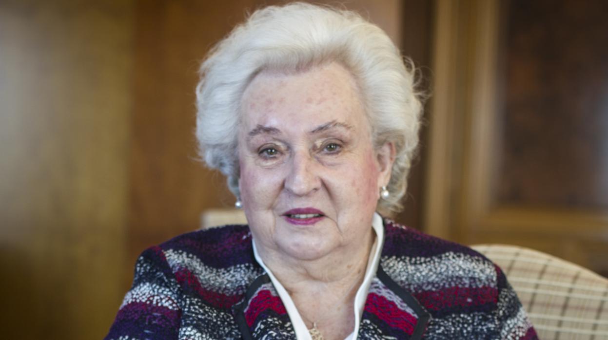 La Infanta Pilar de Borbón