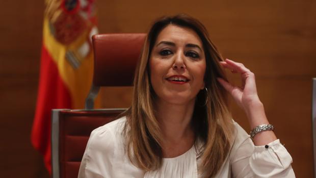 Susana Díaz busca en campaña una imagen más atractiva