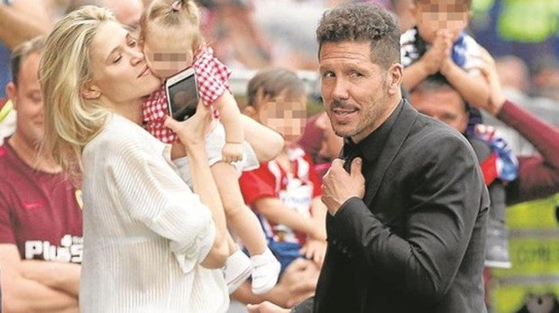 Cholo Simeone y Carla Pereyra sellarán su amor con la llegada de su segunda hija