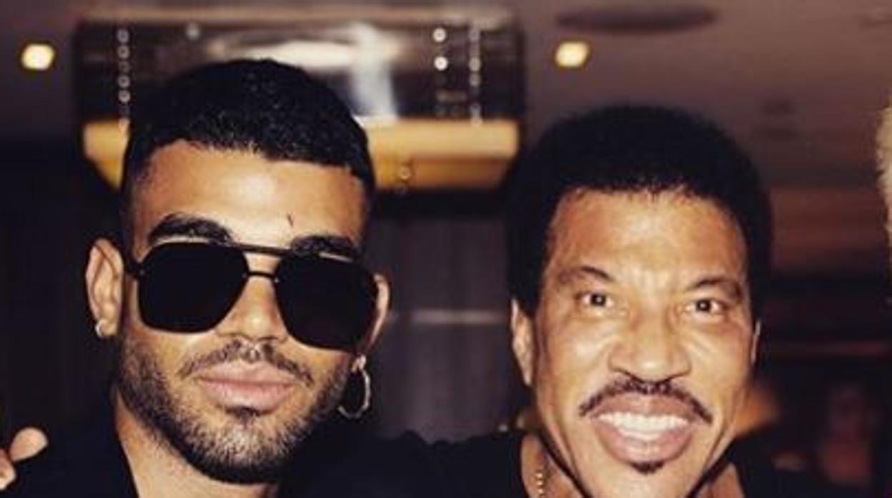 Lionel Richie y su hijo