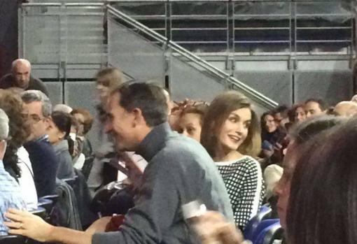 El Rey Felipe VI con Doña Letizia, en 2016