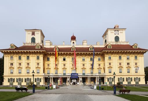 El castillo familiar de los Esterházy en, Eisenstadt (Burgenland), epicentro de la crisis en la familia más poderosas de Austria