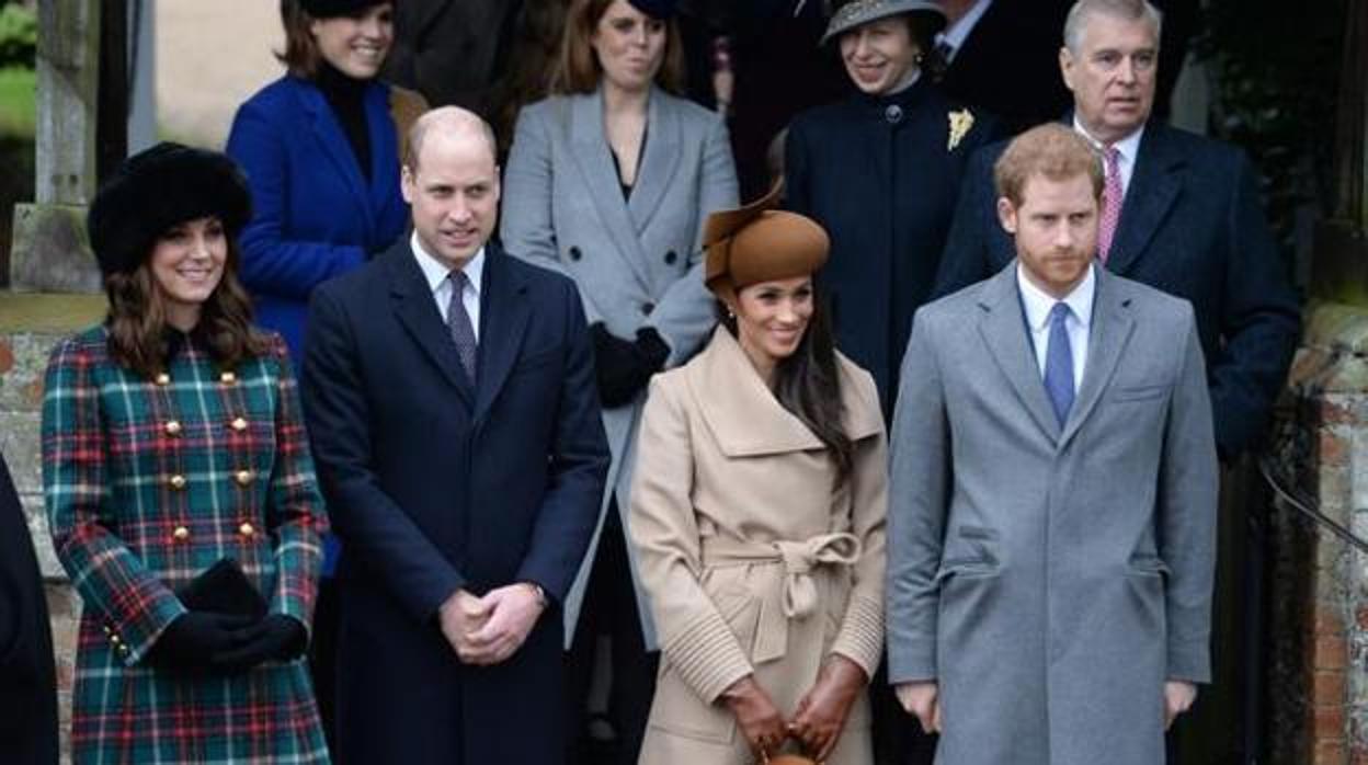 Los Duques de Cambridge y los de Sussex se «separan» oficialmente