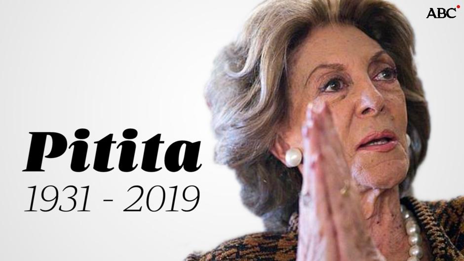 Fallece Pitita Ridruejo, una de las grandes damas de España