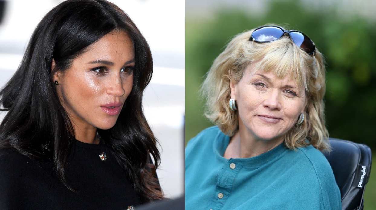 Meghan Markle y Samantha Markle, su hermanastra