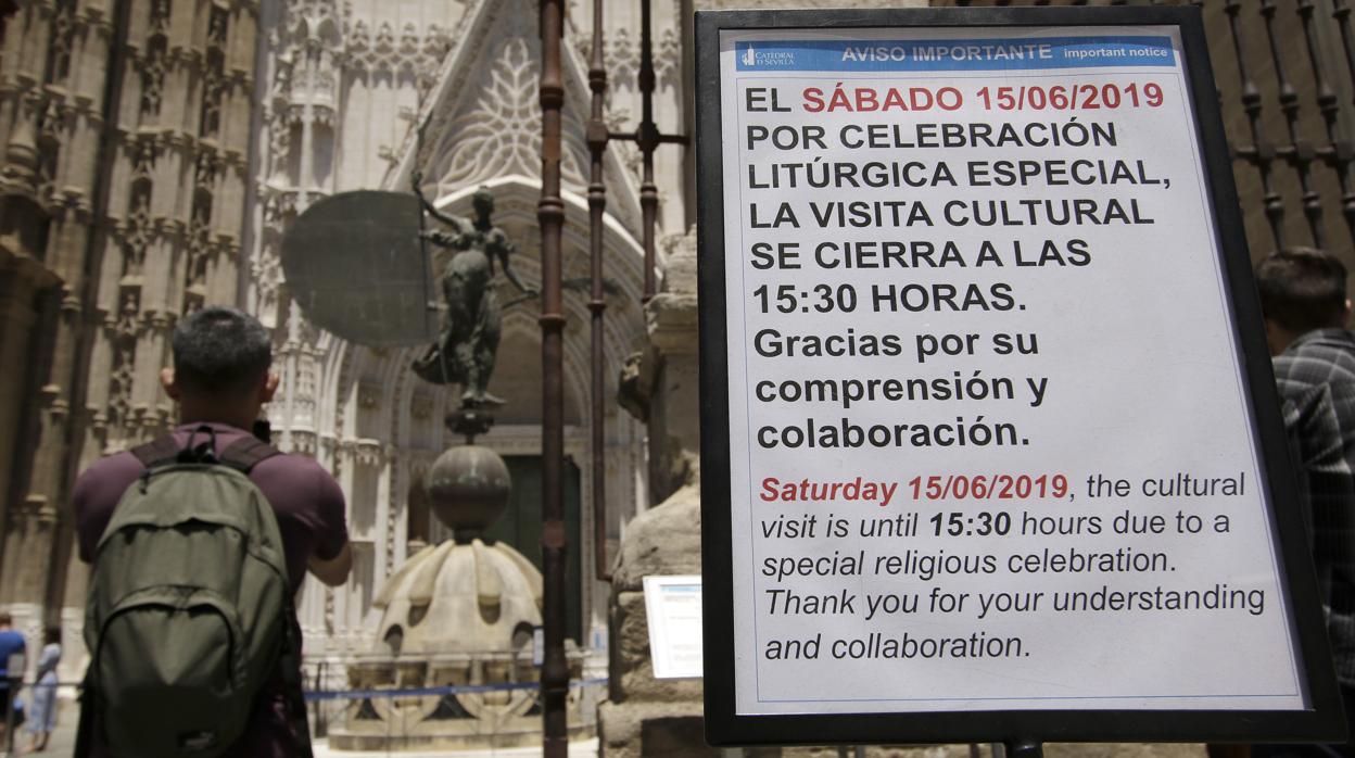 Vista exterior de la Catedral de Sevilla