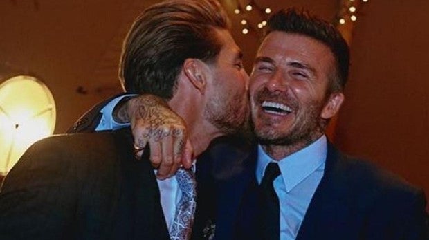 Los privilegios de David Beckham en la boda de Sergio Ramos: publica fotos dentro de la finca