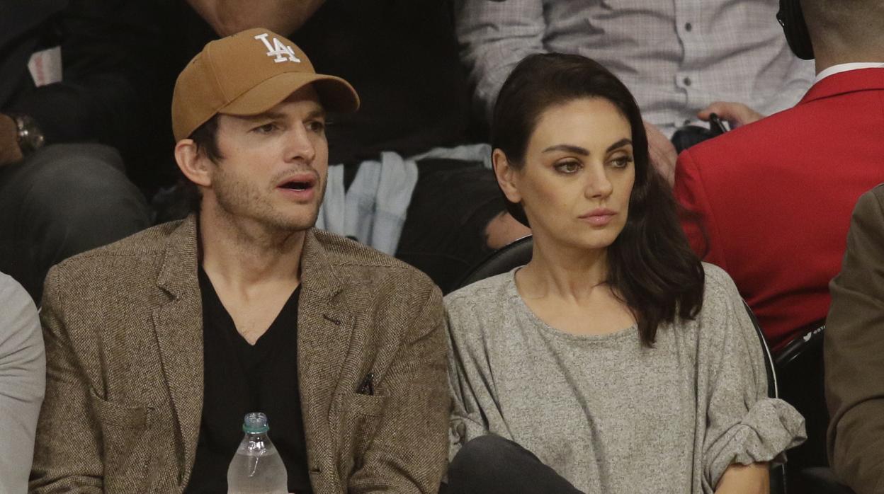 Ashton Kutcher y Mila Kunis