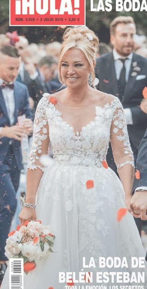 Belén Esteban de novia: primeras imágenes del vestido de su boda