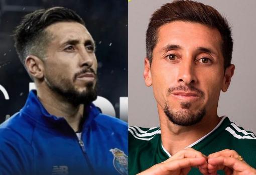 Héctor Herrera tras operarse el rostro