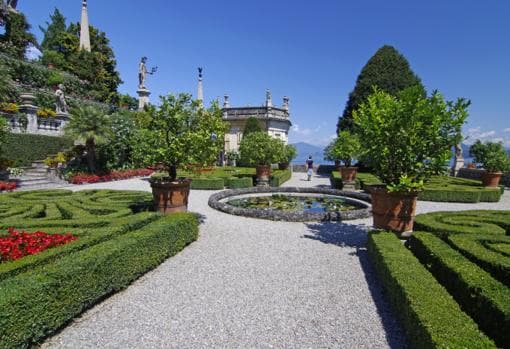 Los jardines de las Islas Borromeas del Lago Maggiore