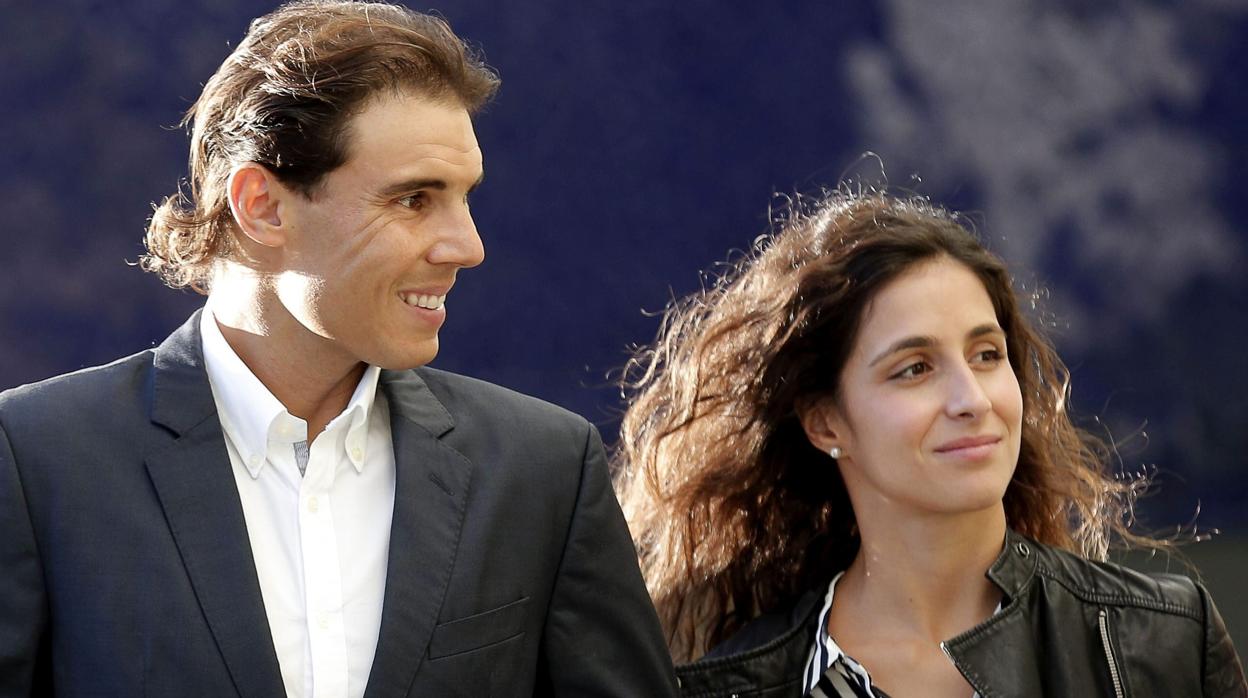 Rafa Nadal y su pareja, Mery Perelló