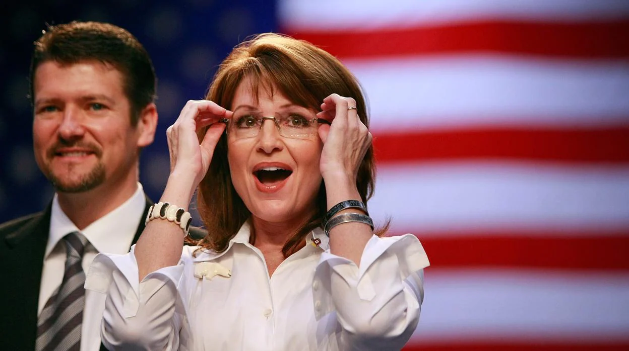 Sarah y Todd Palin, en 2008