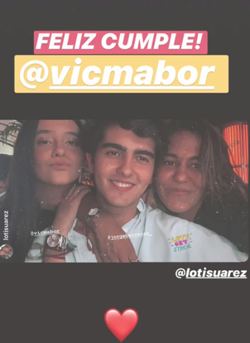 Victoria Federica junto a sus amigos en la celebración de su cumpleaños