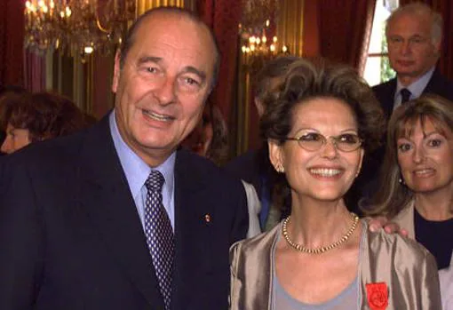 Claudia Cardinale Chirac compartió el lecho de la Cardinale durante varios años. La actriz italiana lo negó sin mucho énfasis