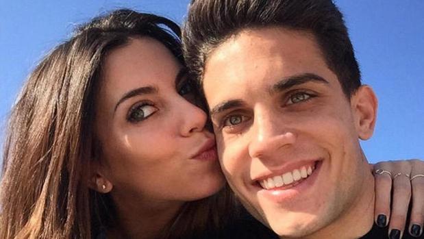 Melissa Jiménez y Marc Bartra anuncian el nacimiento de su tercer hijo