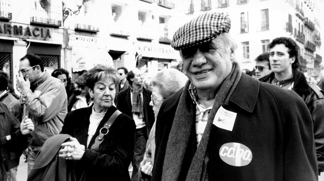 Asunción Balaguer y Paco Rabal