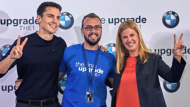 Álex González, invitado estrella en la entrega del premio Upgrade de BMW