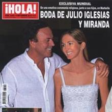 Julio Iglesias y Miranda, 30 años de una relación por la que nadie apostaba