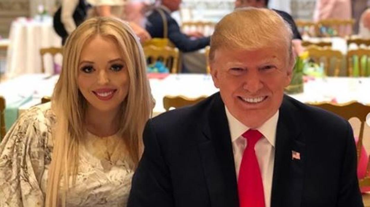 Donald Trump y su hija Tiffany