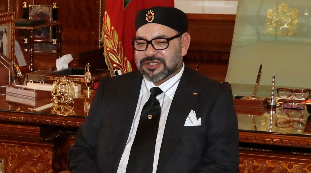 Mohamed VI, en noviembre de 2018, en el Palacio Real de Rabat