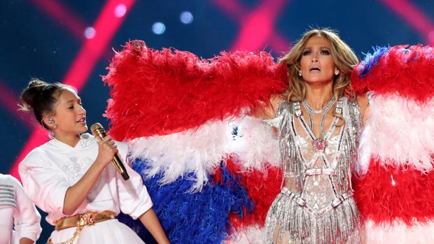 La hija de Jennifer López consigue «eclipsar» a la artista en la Super Bowl