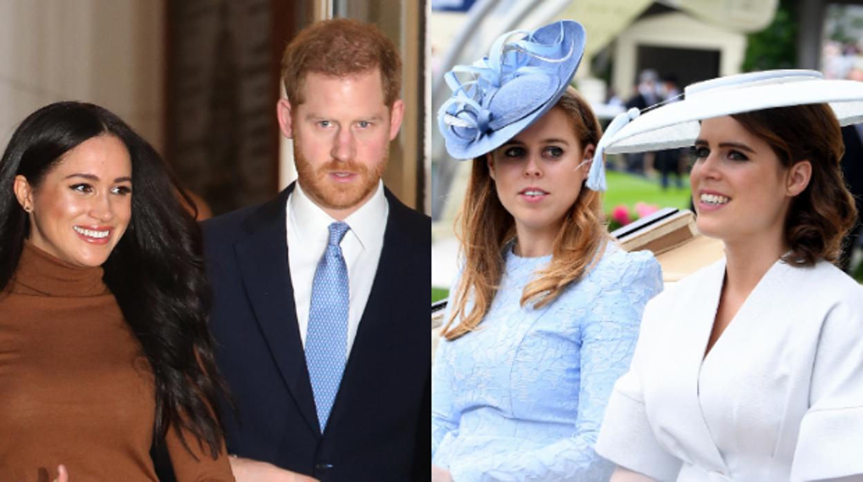 El «dardo envenenado» de Meghan y Harry a Eugenia y Beatriz de York