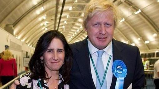 Marina Wheeler y Boris Johnson